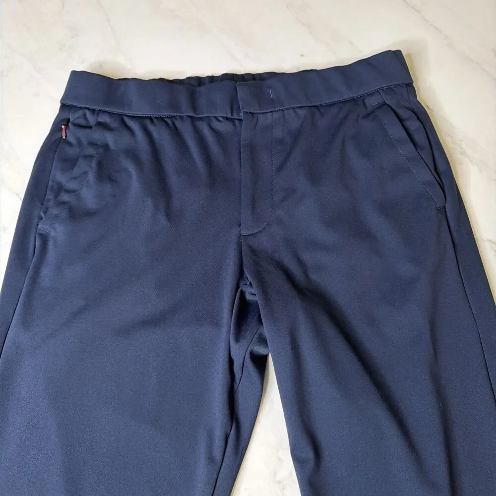 Bonobos Off Duty Pants Steel Blue Athleisure Smart Casual Modern Prep Gorpcore